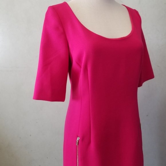 Ann Taylor Zip Pocket 3/4 sleeve Dress size 2  (I18) - Picture 8 of 9